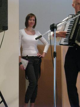 Naša moderátorka slečna Monika Vozárová Naša moderátorka slečna Monika Vozárová
