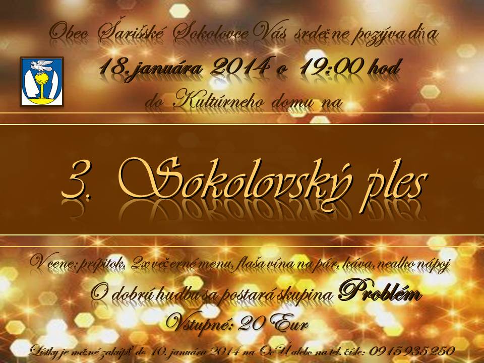 Fotogaléria 3. Sokolovský ples 2014 (26) 3. Sokolovský ples 2014